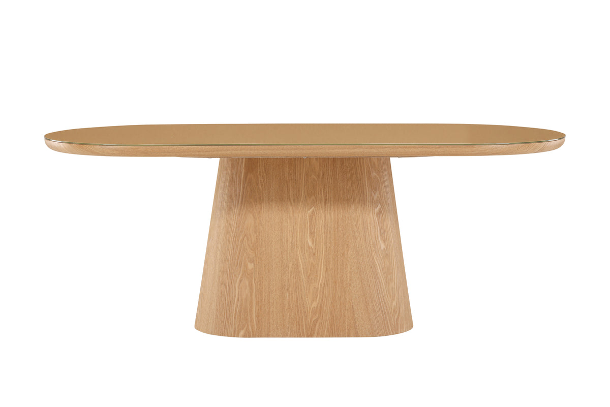ELM Ovalt Matbord 200 x 90