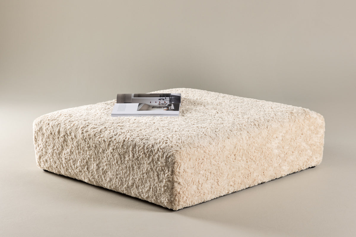 FRANKIE Puf 100X100X30 Beige