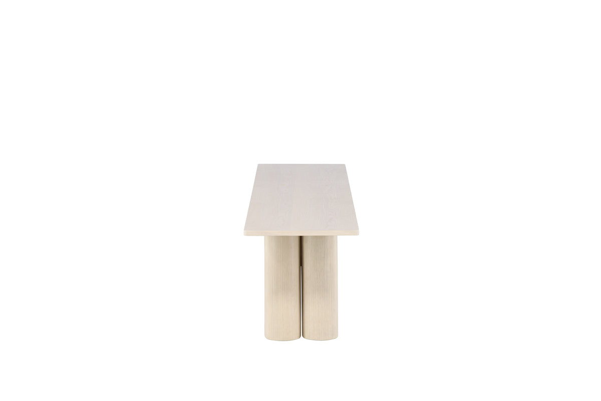Banco ROOT 180x40x45 Cm Enlucido blanco