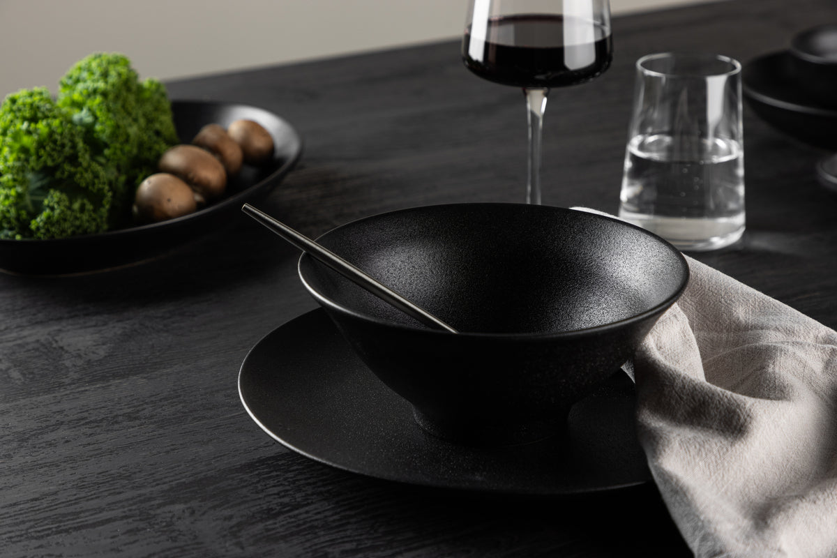 WABI SABI Cuencos Ø18 2-Pack Negro