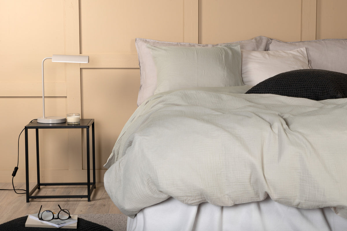 MILA Duvet cover set Light grey