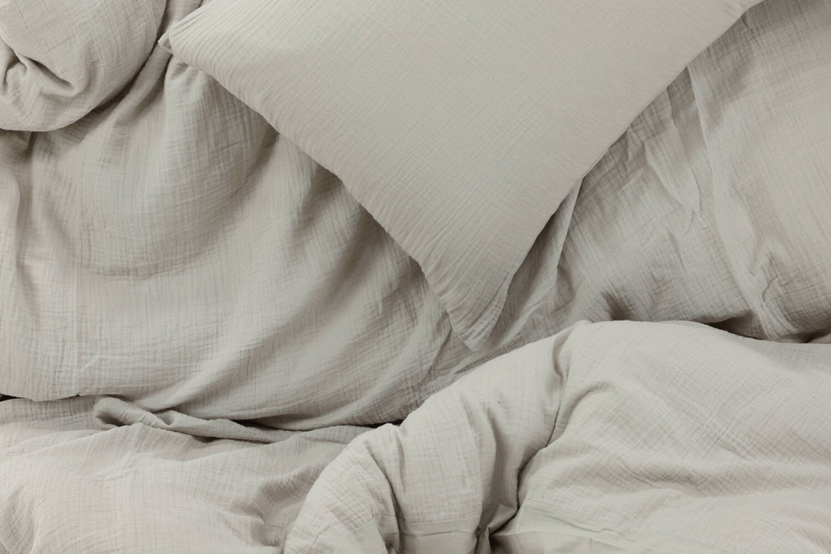 MILA Duvet cover set Light grey