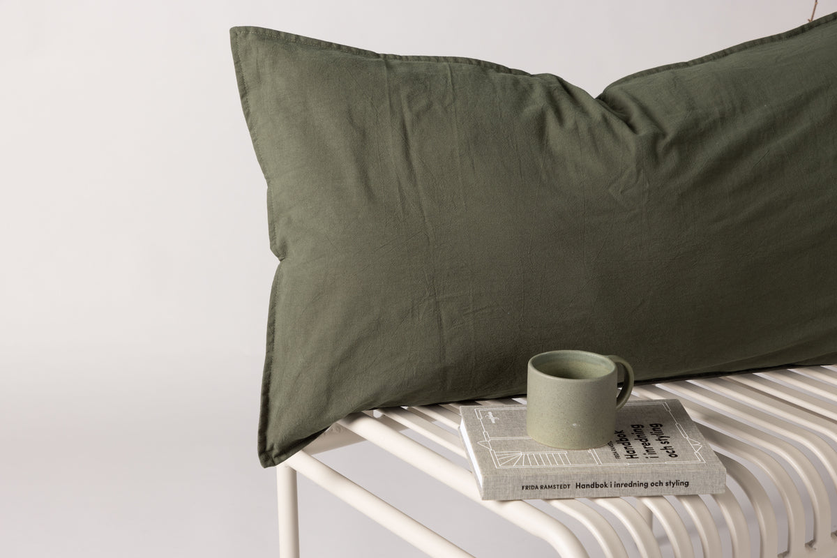RONJA Pillowcase 50x90 Green