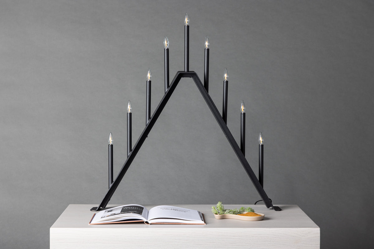 Candelabro NARI negro