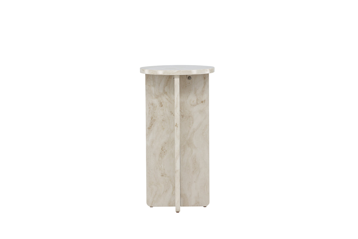 ÅLESUND Mesa auxiliar ⌀40 Beige