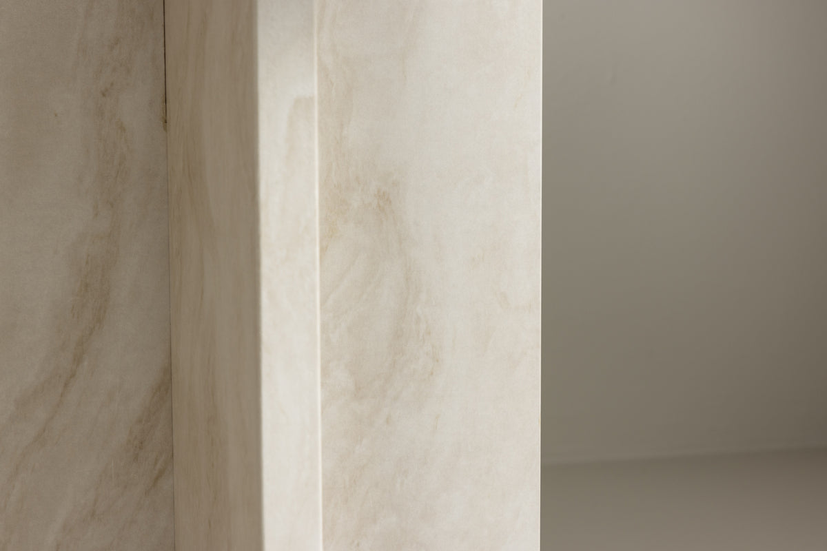 ÅLESUND Mesa auxiliar ⌀40 Beige