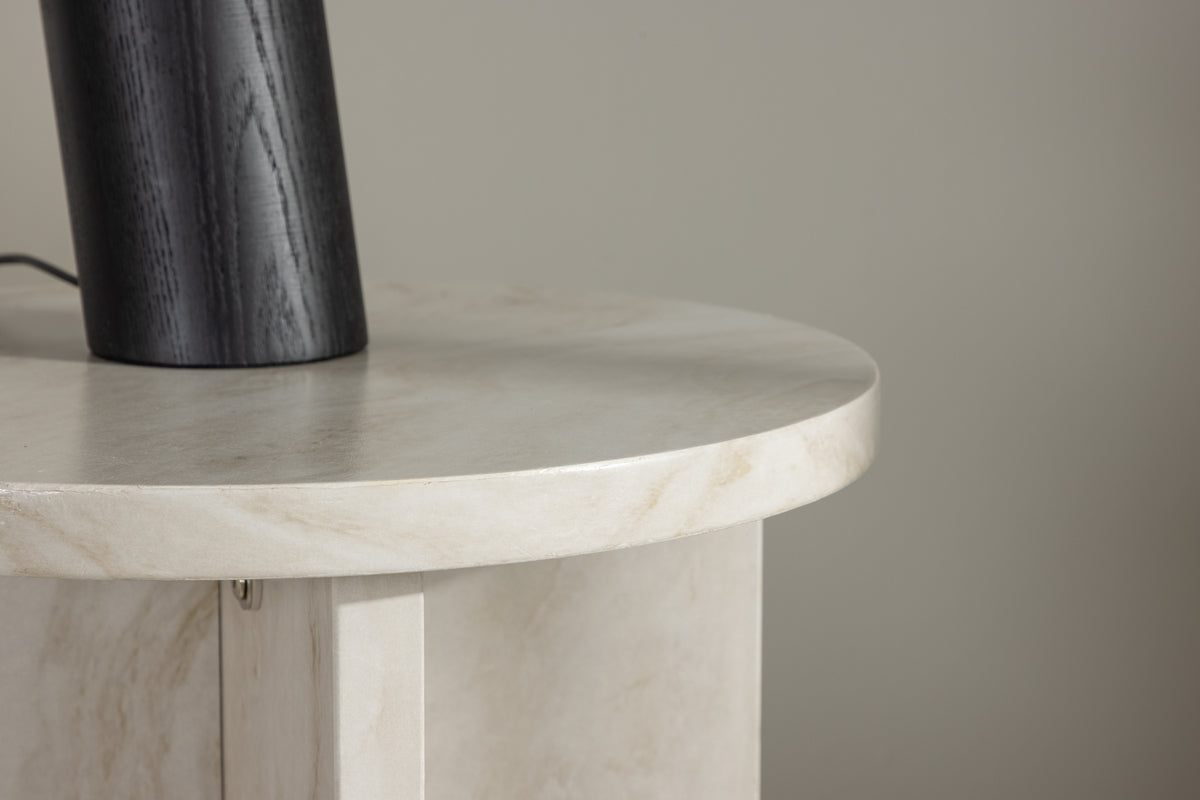 ÅLESUND Mesa auxiliar ⌀40 Beige
