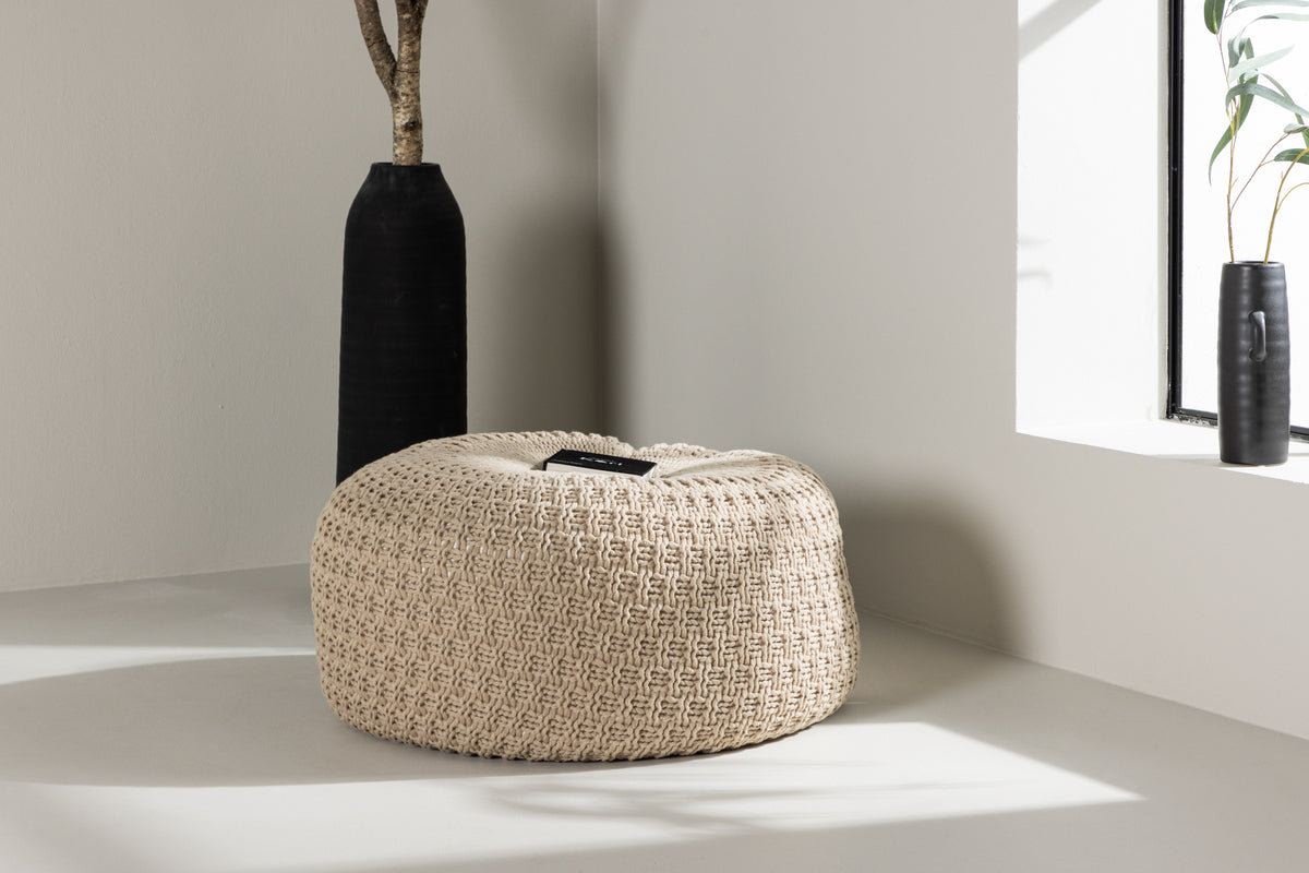 HARMONI Puf Ø60 ⌀60 Beige