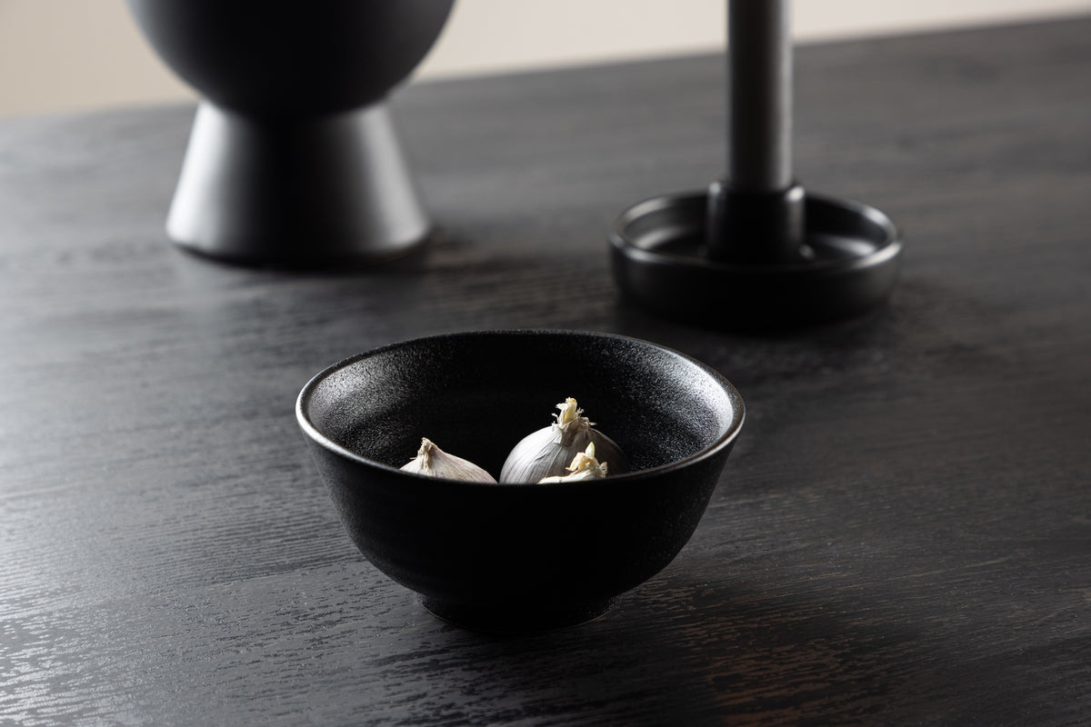 WABI SABI Cuencos Ø12 Pack de 2 Negro