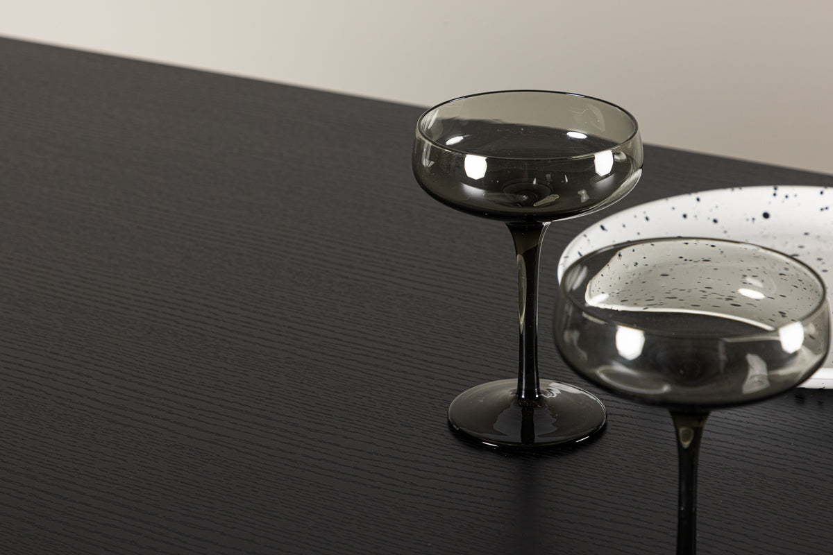 Mesa de comedor ROOT 220x100cm negra