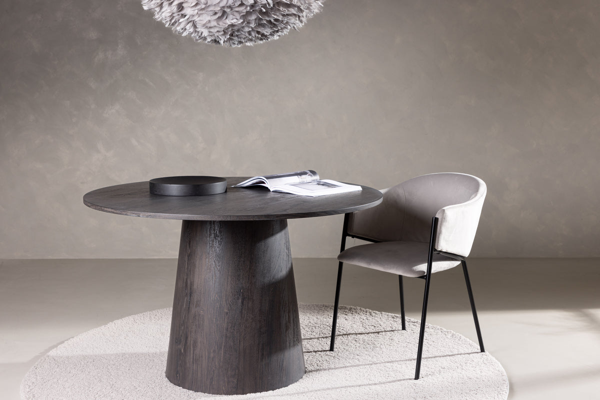LANZO mesa de comedor ø120cm ante