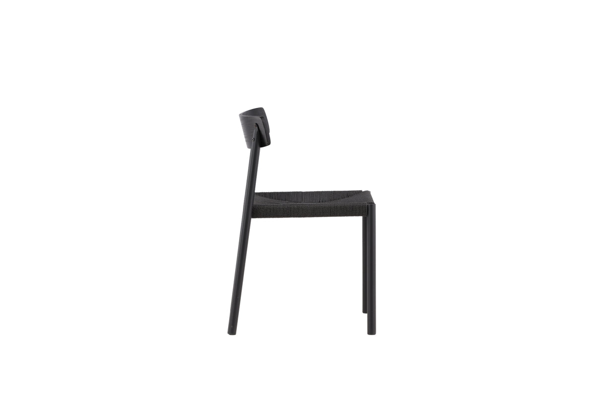 MALMÖN Sillas de comedor Negro