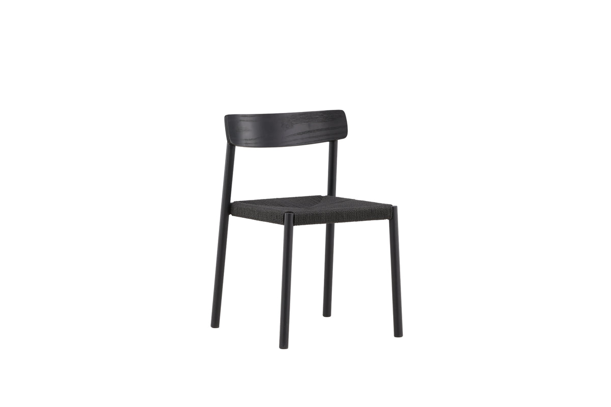 MALMÖN Sillas de comedor Negro