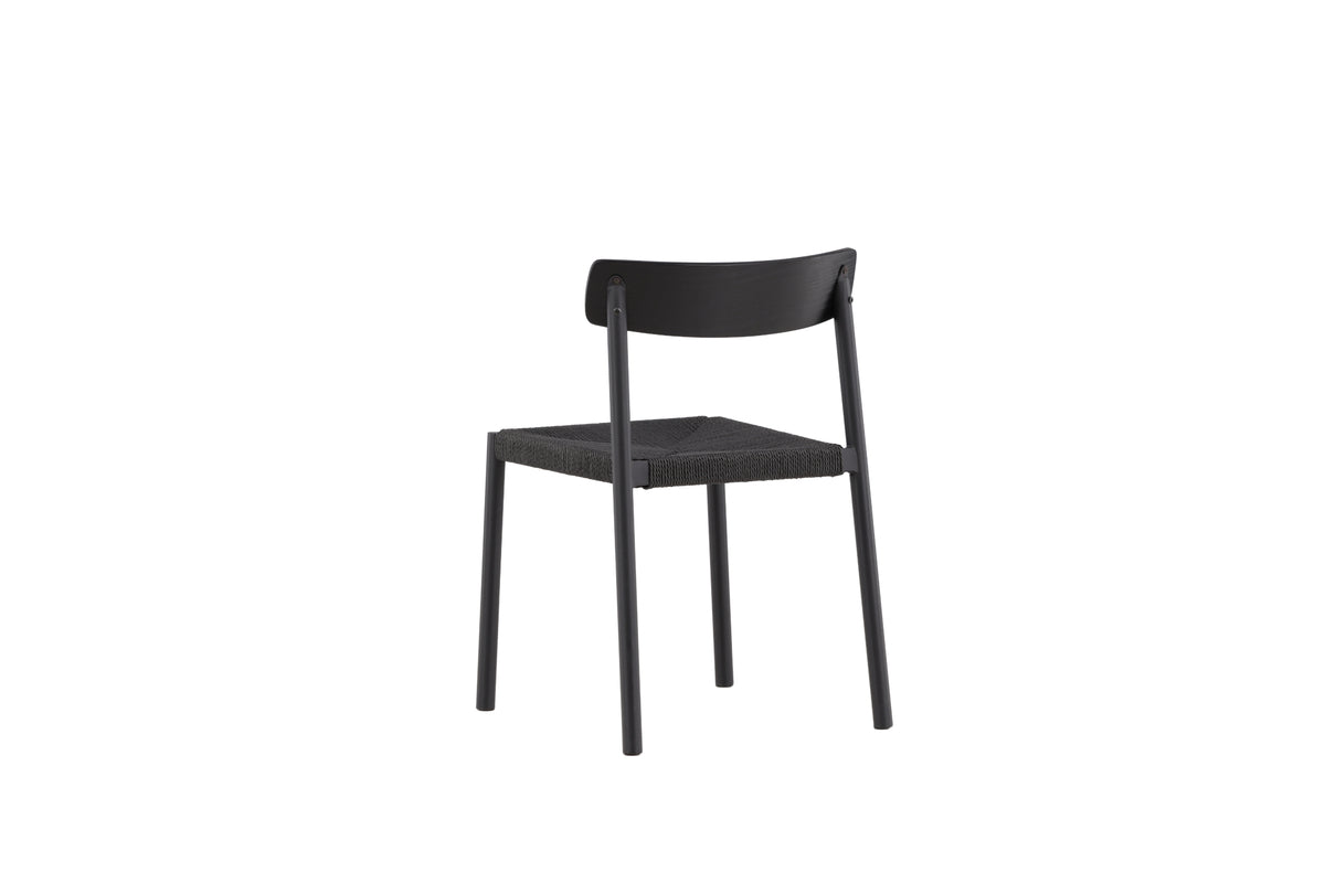MALMÖN Sillas de comedor Negro
