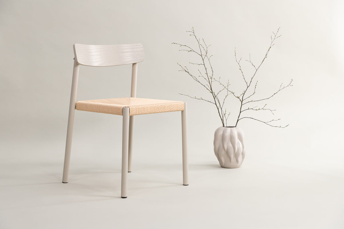 MALMÖN Sillas de comedor Greige
