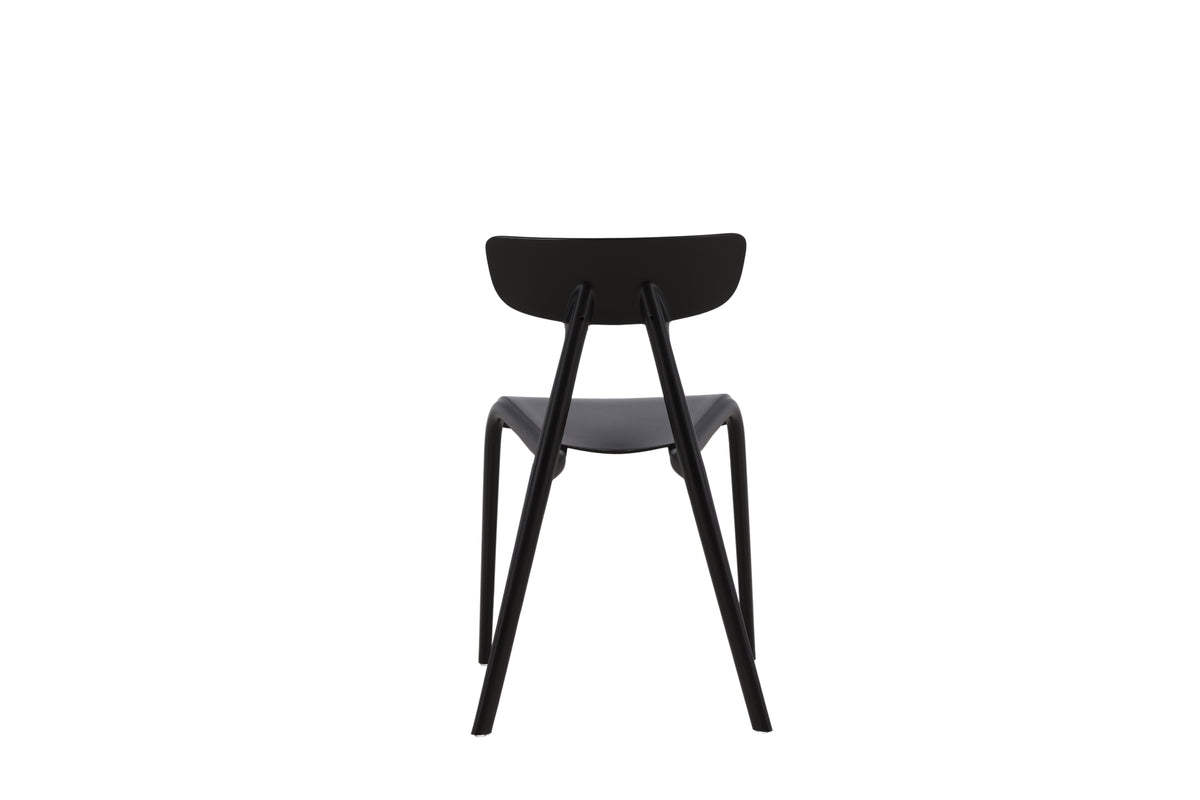 URSHOLMEN Sillas de comedor paquete de 2 negro