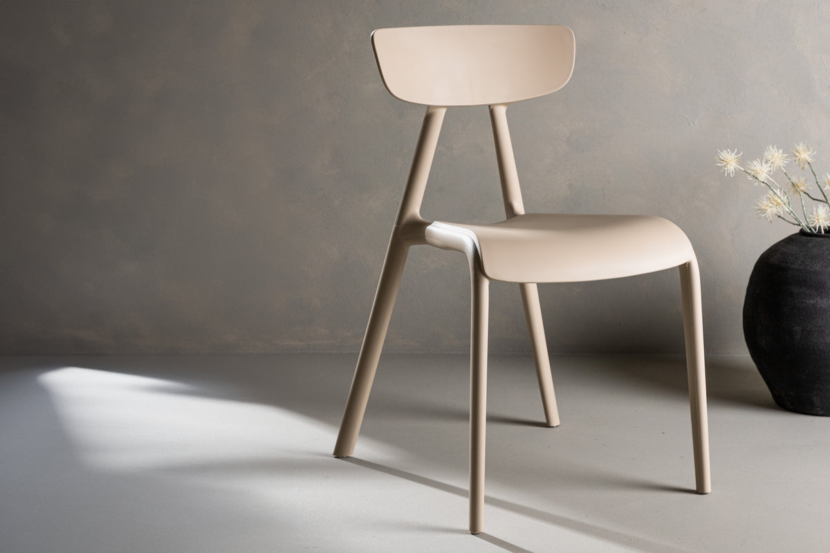 URSHOLMEN Sillas de comedor paquete de 2 beige