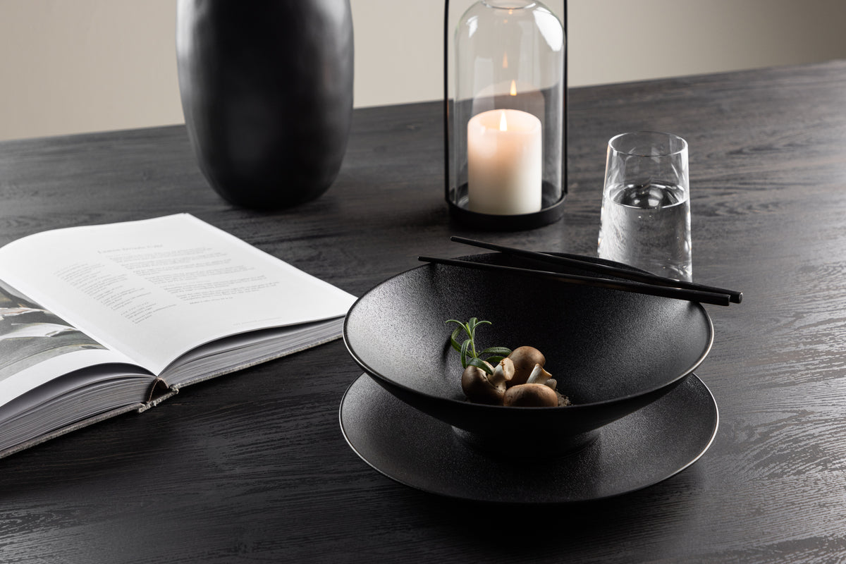 WABI SABI Cuencos Ø25 2 Unidades Negro