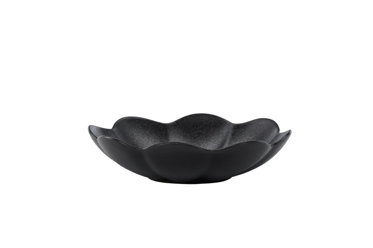 Platos WABI SABI Ø21 Pack de 2 Negro