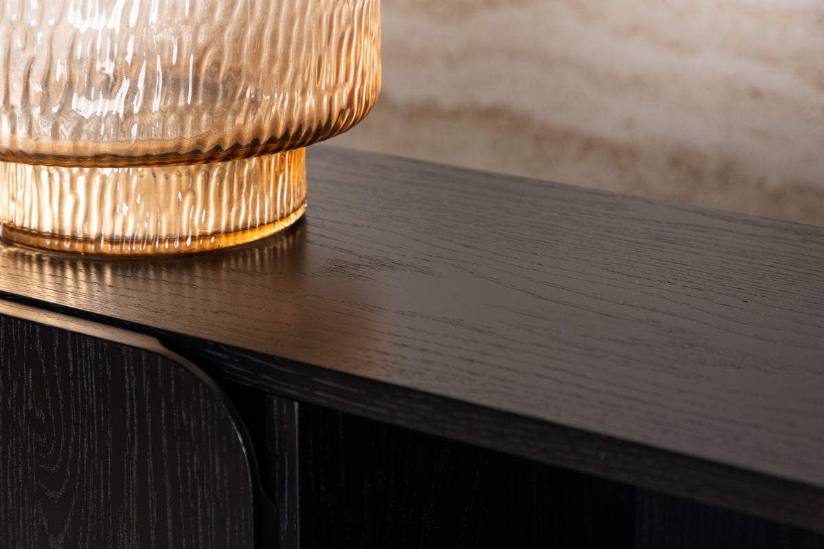 KURO SORA Skåp 80 X 30 X 110 Svart ( nytt lager 2024-11-25)