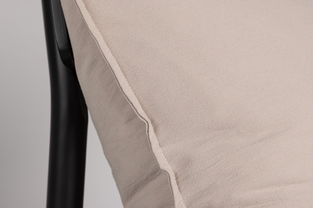RONJA Funda cojín 45 X 45 beige cálido