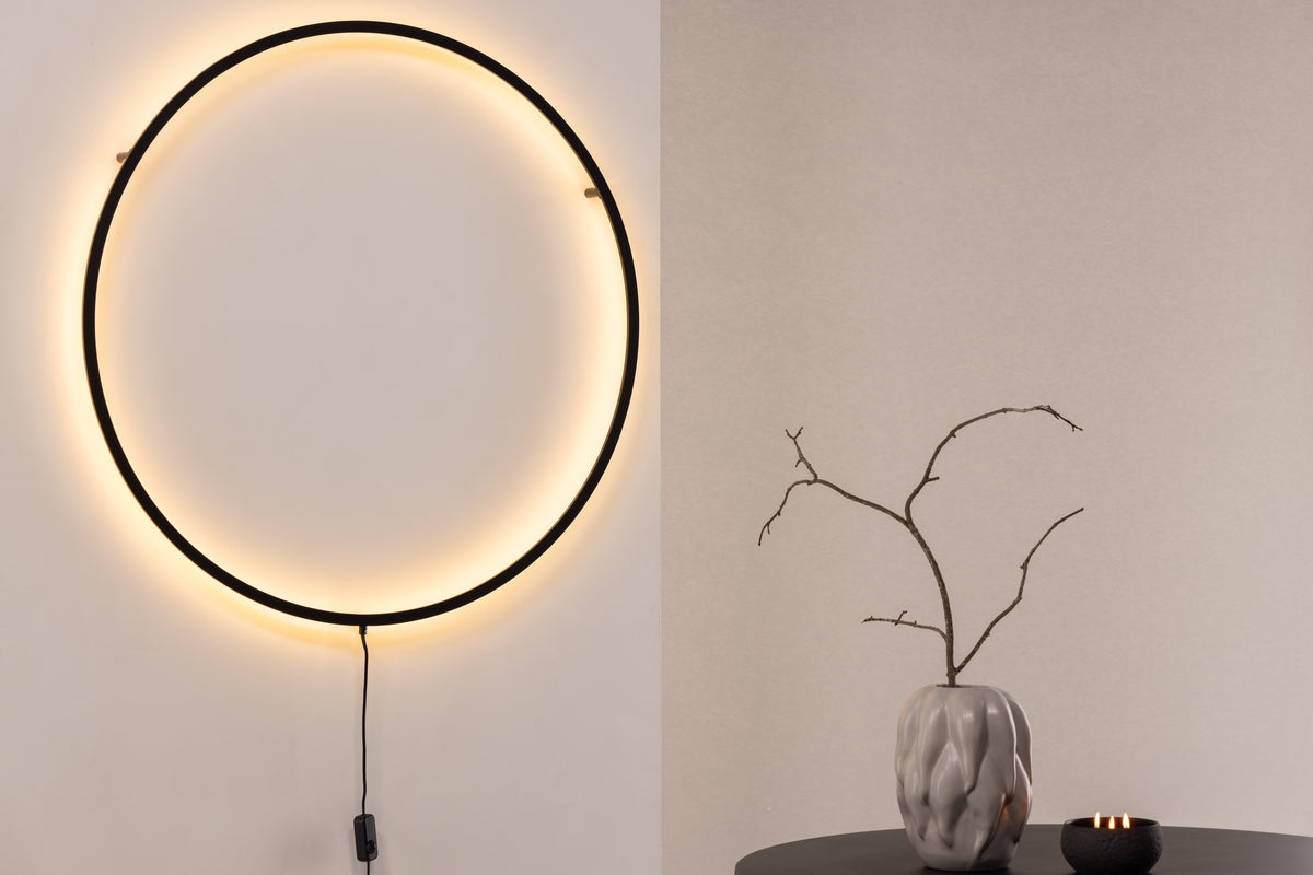 SÖRMJÖLE X JOSEFIN LUSTIG Lámparas de pared Negro