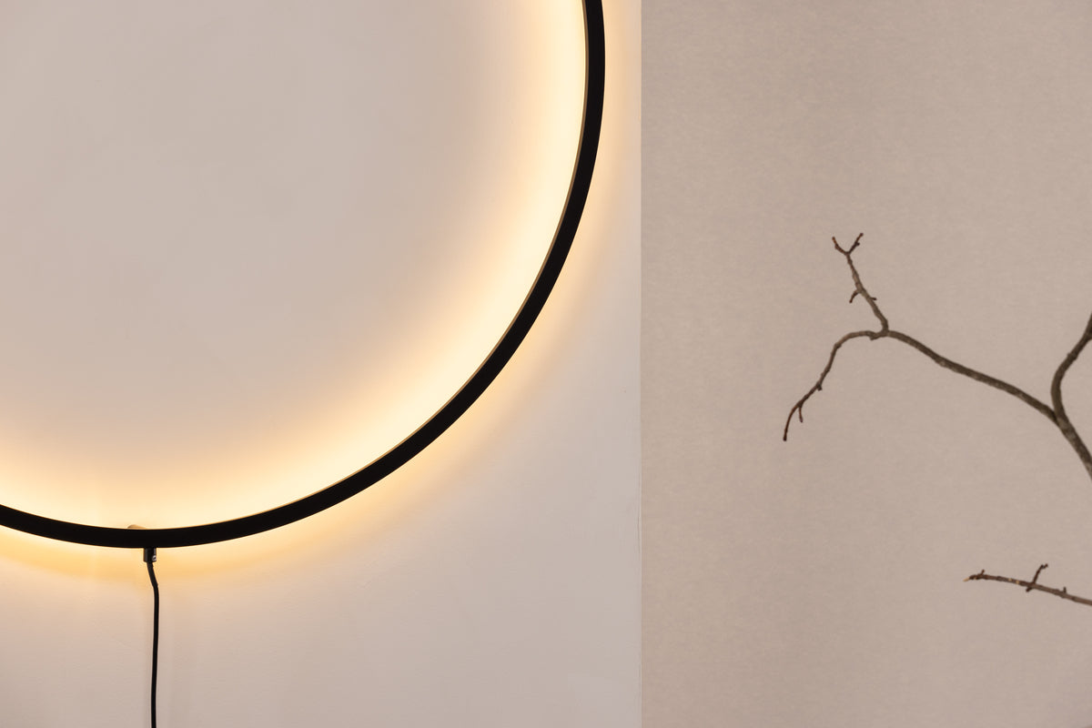 SÖRMJÖLE X JOSEFIN LUSTIG Lámparas de pared Negro