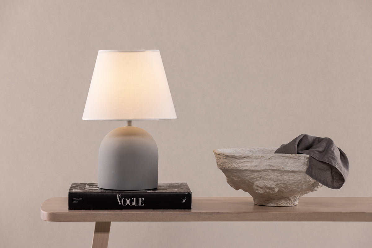 STYRSÖ Lámparas de mesa Gris