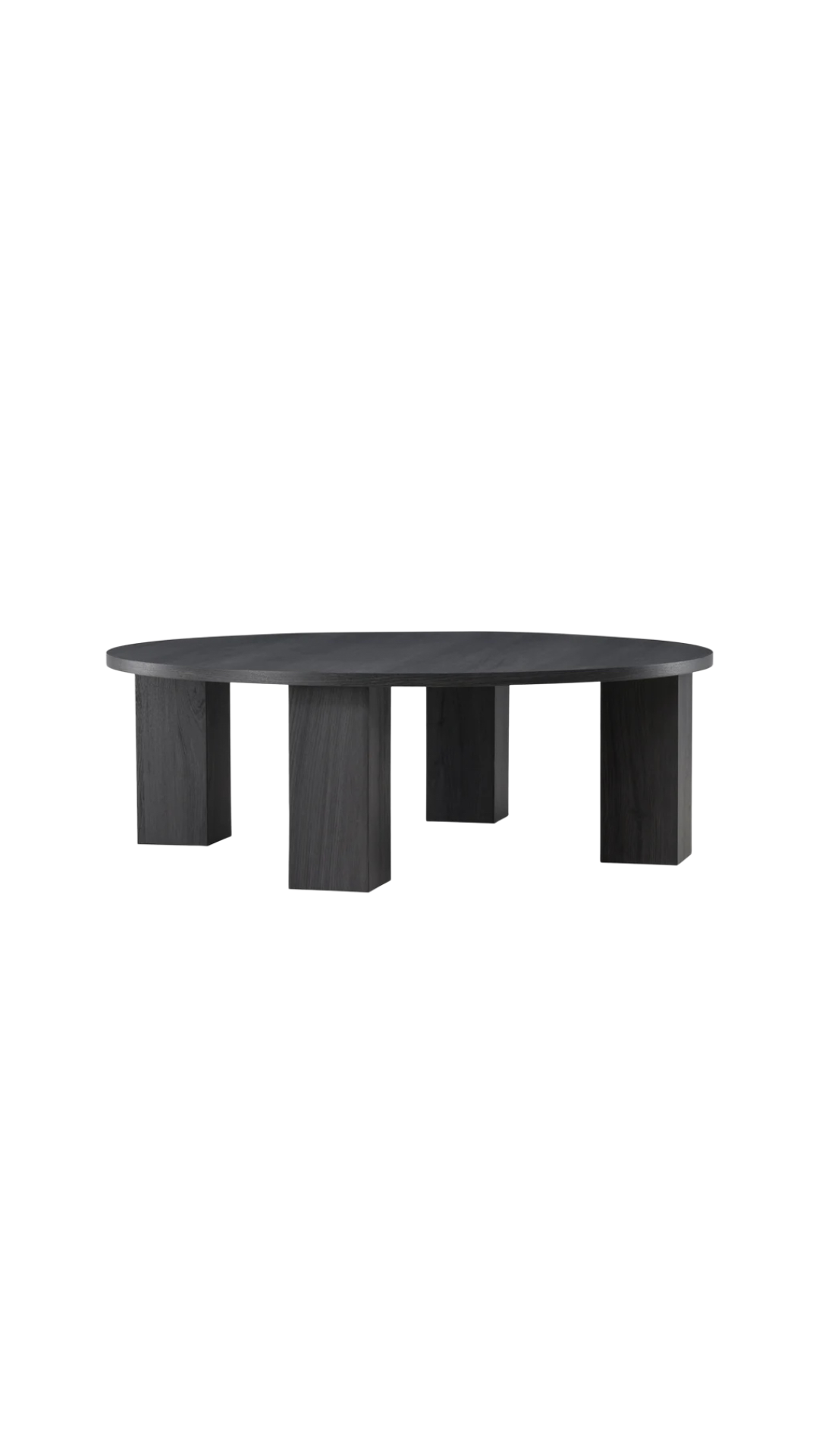 FORMA Soffbord ø120 Svart kommer
