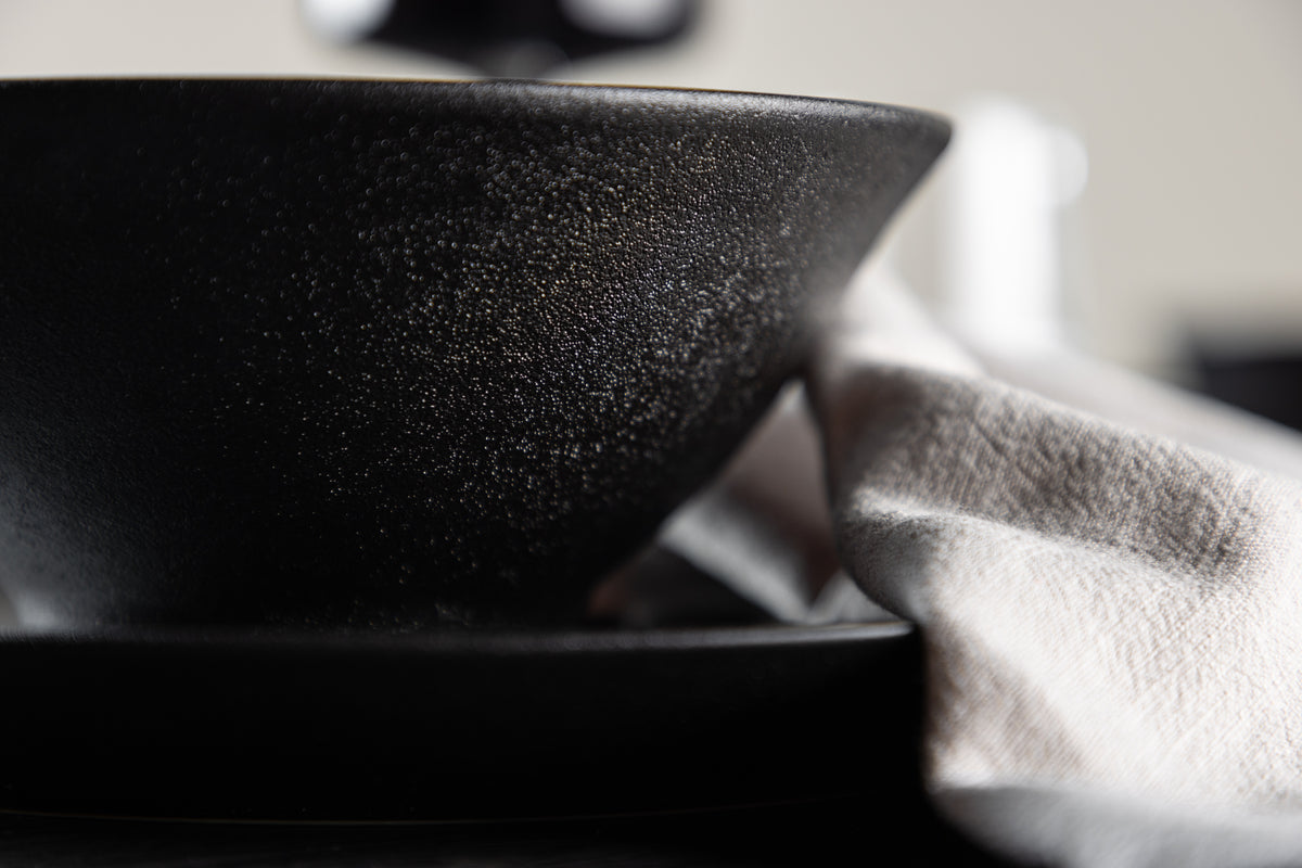 WABI SABI Cuencos Ø18 2-Pack Negro