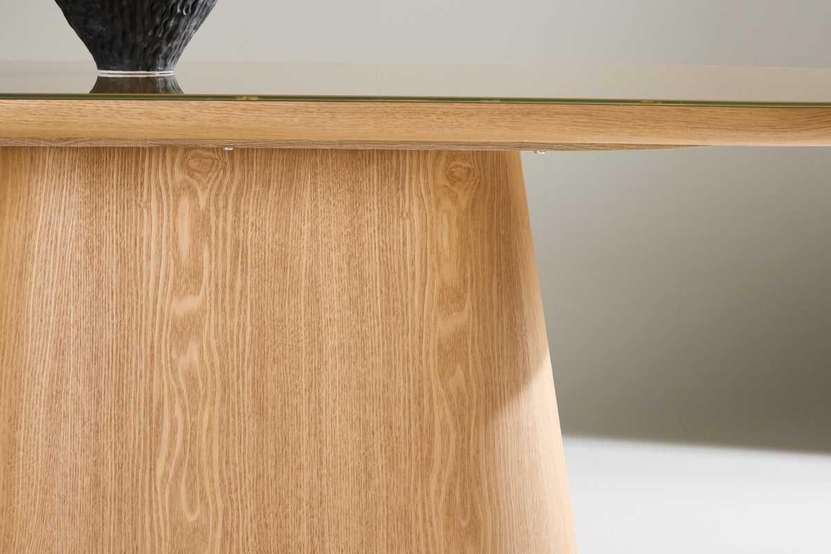 ELM Ovalt Matbord 200 x 90