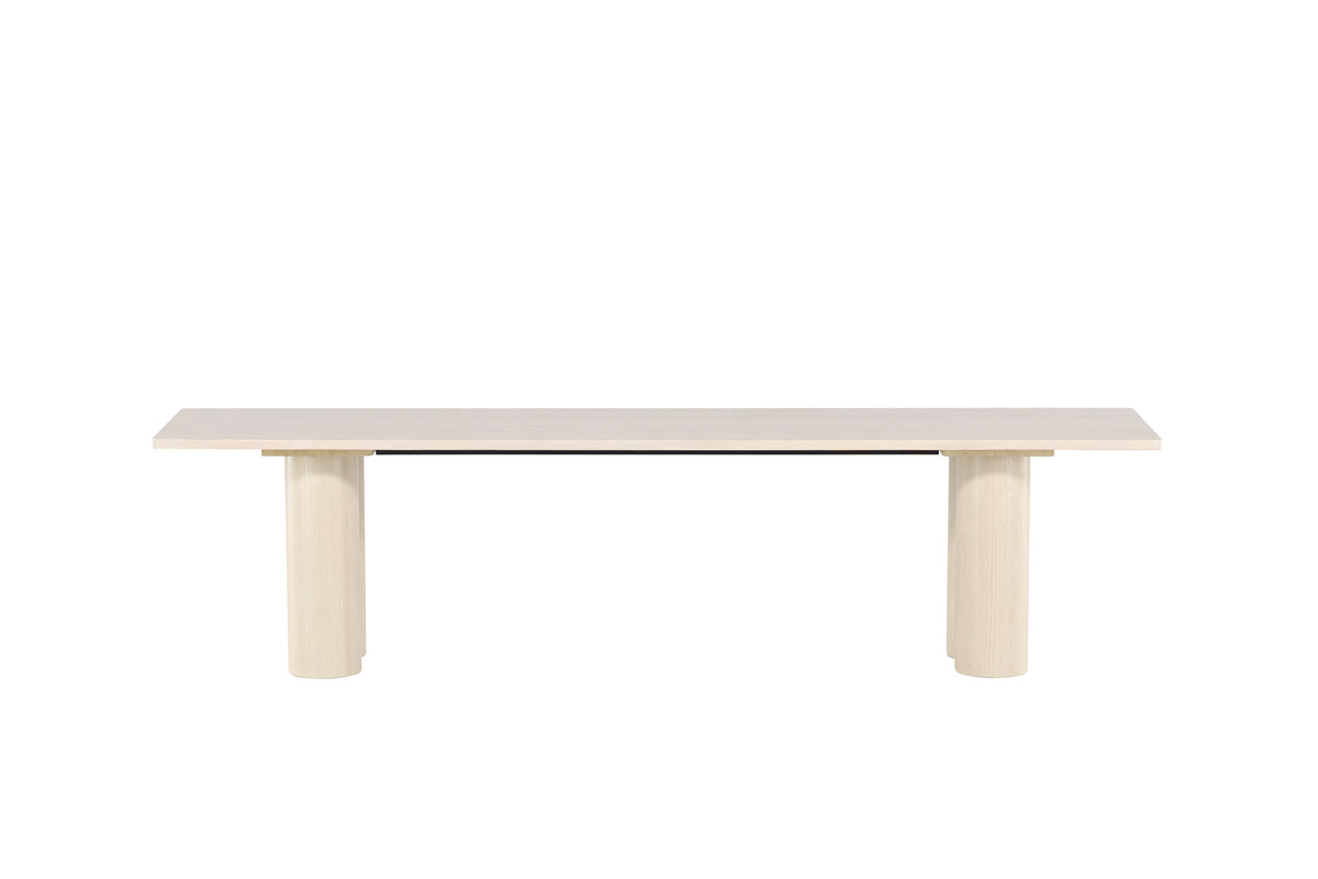 Banco ROOT 180x40x45 Cm Enlucido blanco