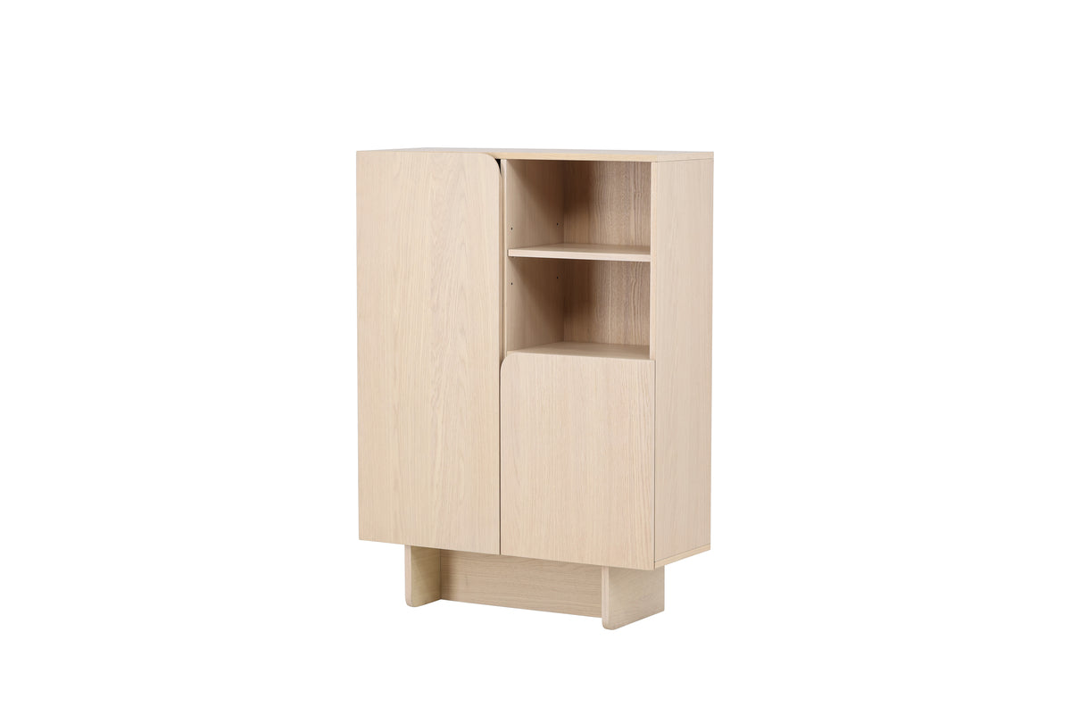 HARE SORA Mueble 80 X 30 X 110 Enlucido Blanco