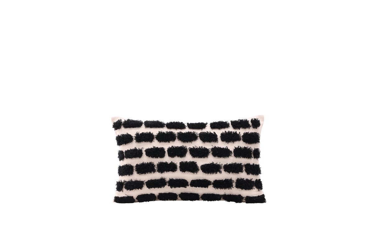 LOVA Funda de cojín 30 X 50 Negro