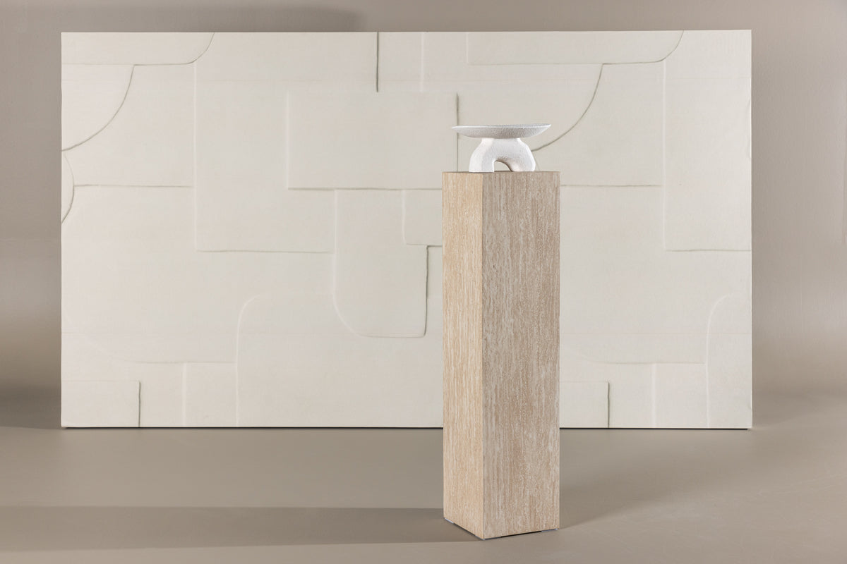 Pedestal RAMSVIK beige 23x23x95cm (el pedido anticipado llegará el 01-02-2025)