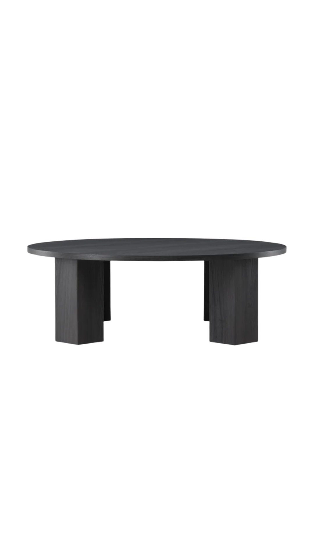 FORMA Soffbord ø120 Svart kommer