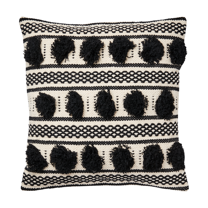 Boho pom kuddfodral 50x50