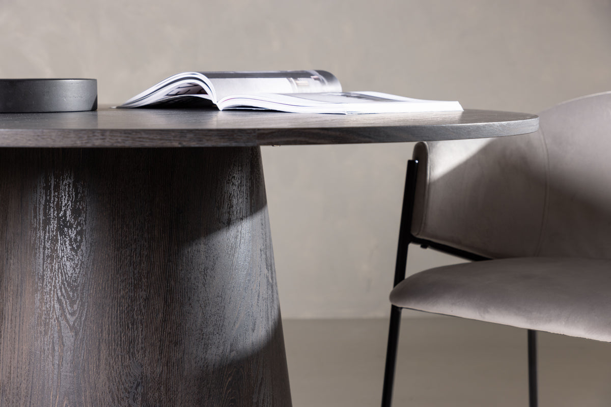 LANZO mesa de comedor ø120cm ante