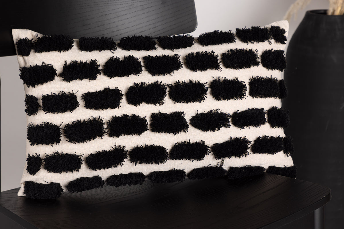 LOVA Funda de cojín 30 X 50 Negro
