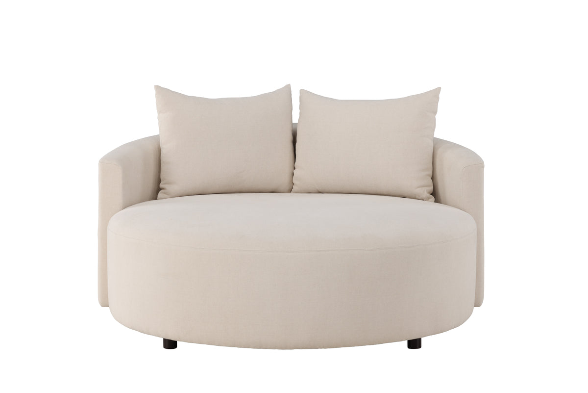 VALENTIN loveseat 131x120cm