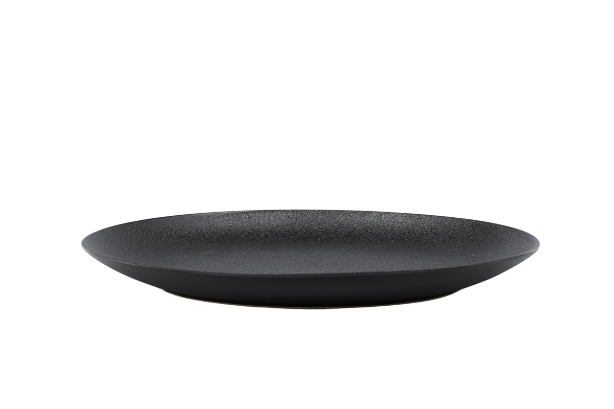 Platos WABI SABI Ø26 Pack de 2 Negro