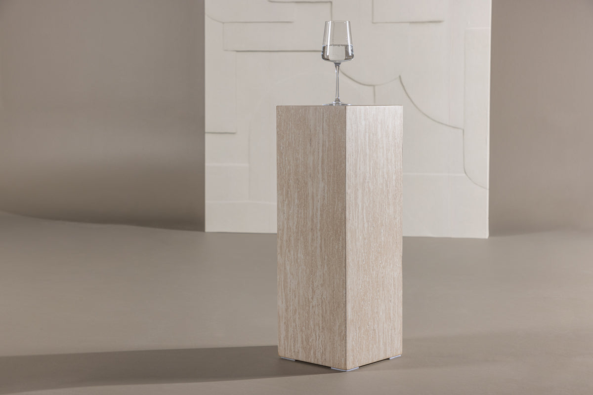 Pedestal RAMSVIK beige 23x23x65cm (el pedido anticipado llegará el 01-02-2025)