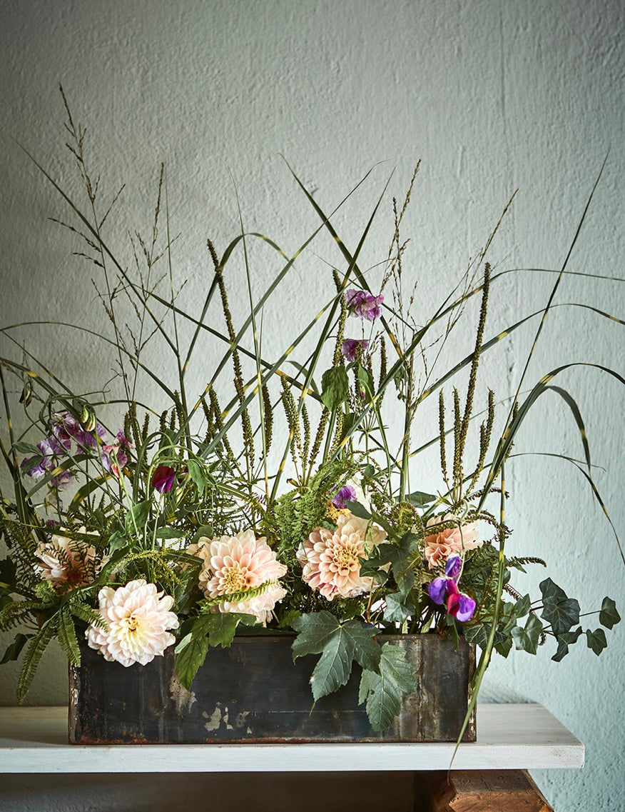 LUZ blomlådor set om 3 ~L45xW11xH12 cm, ~L50xW13xH16 cm, ~L56xW16xH21 cm