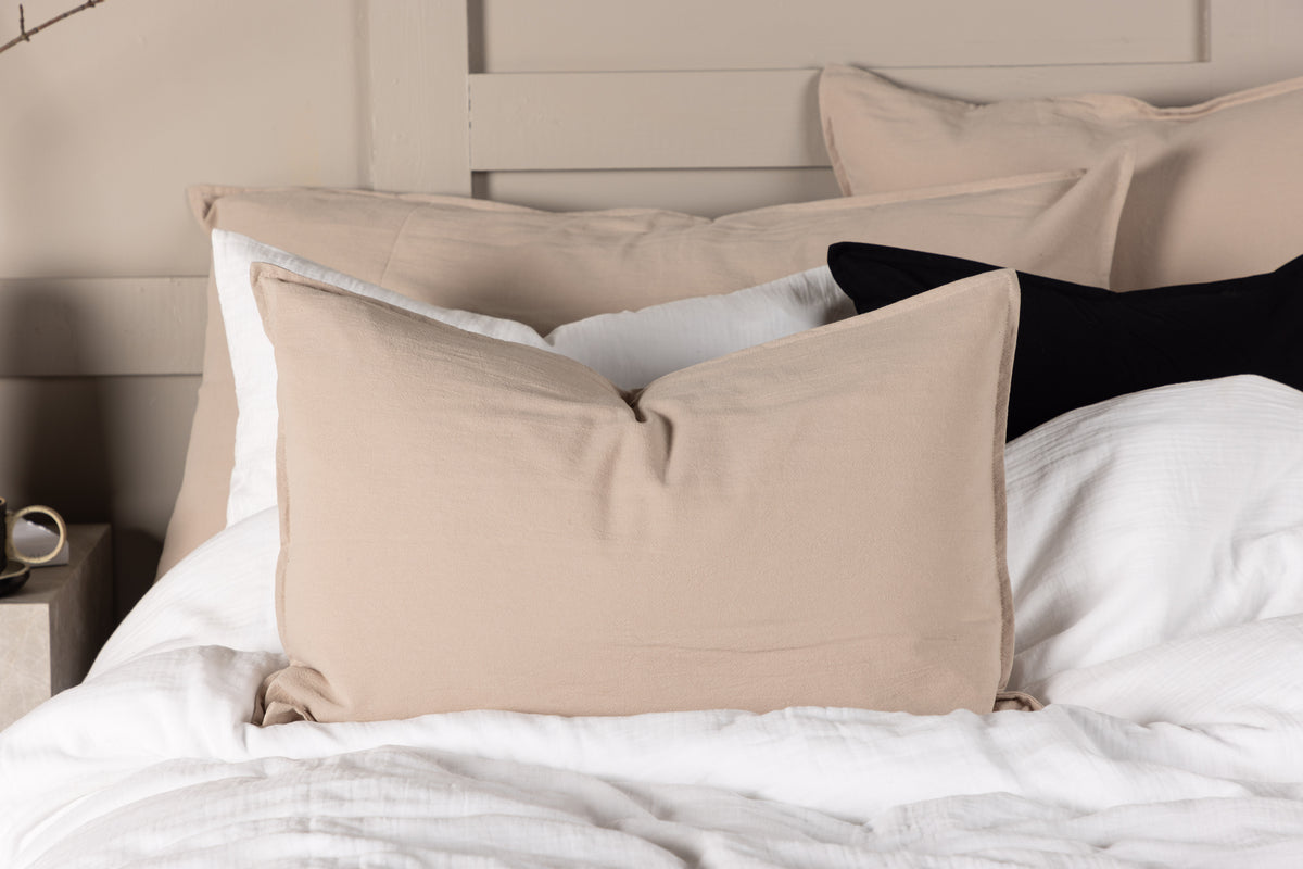 RONJA Funda cojín 60 X 40 Beige
