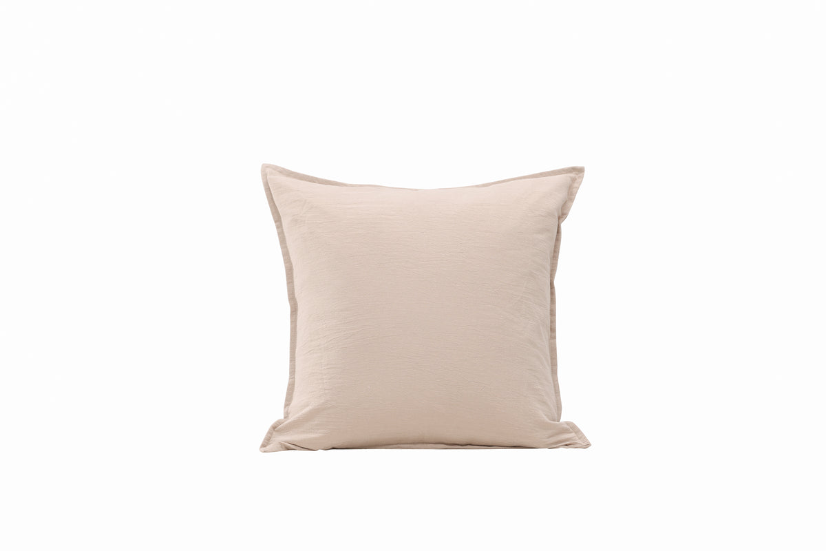 RONJA Funda cojín 45 X 45 beige cálido