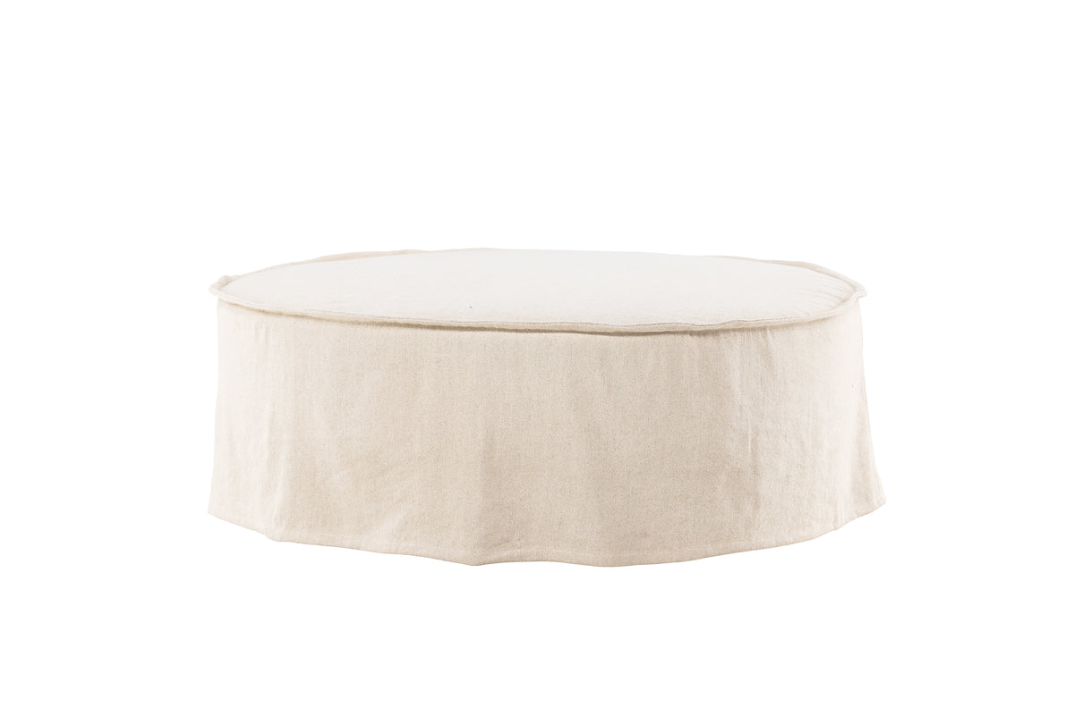 WINDOW Puff Ø101 ⌀101 crema (la reserva llega el 10-01-2025)