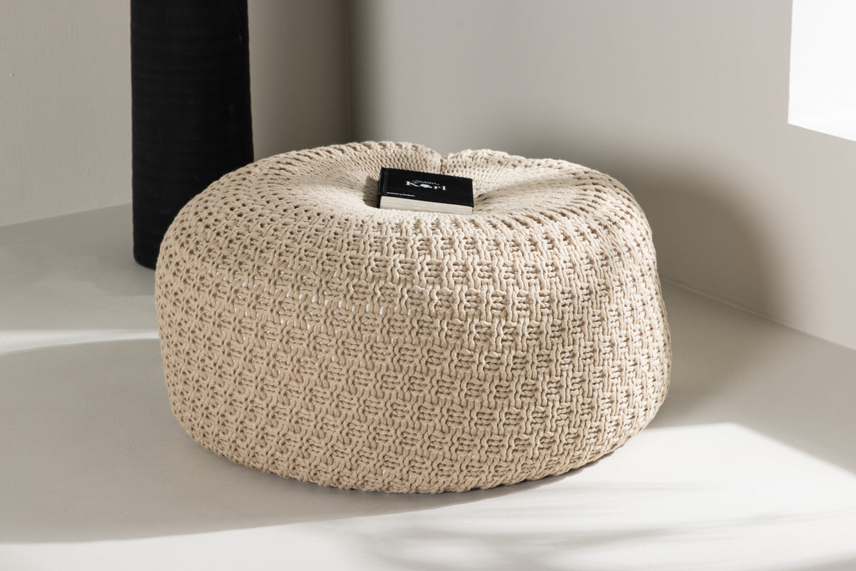 HARMONI Puf Ø60 ⌀60 Beige