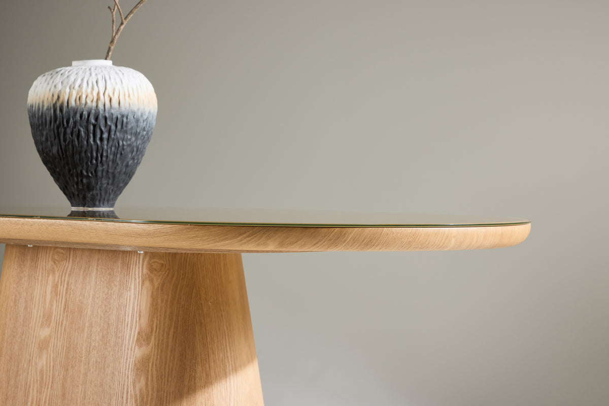 ELM Ovalt Matbord 200 x 90