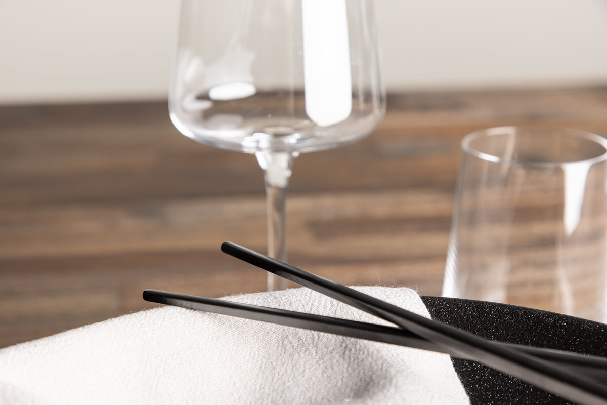 Palillos WABI SABI Paquete de 6 Negro