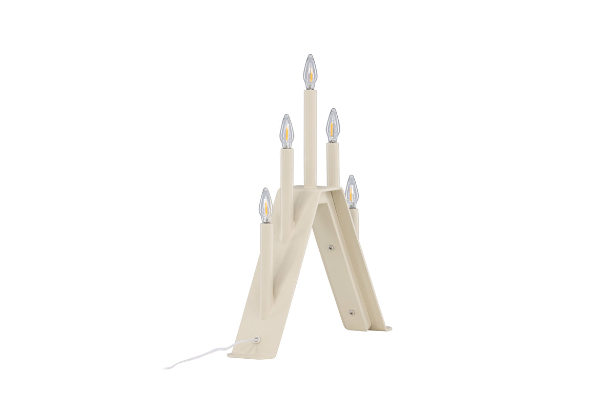 ÅRE candelabro beige 32x36cm